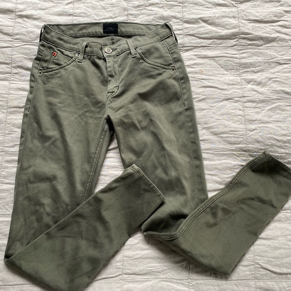 Hudson mid-rise skinny jeans